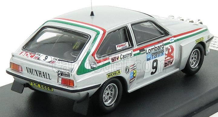 Trofeu Vauxhall Chevette Hsr (night Version) N 9 Rally Rac Lombard 1980 Pentti Airikkala - Risto Virtanen 1:43 Silver