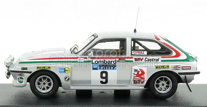 Trofeu Vauxhall Chevette Hsr (night Version) N 9 Rally Rac Lombard 1980 Pentti Airikkala - Risto Virtanen 1:43 Silver