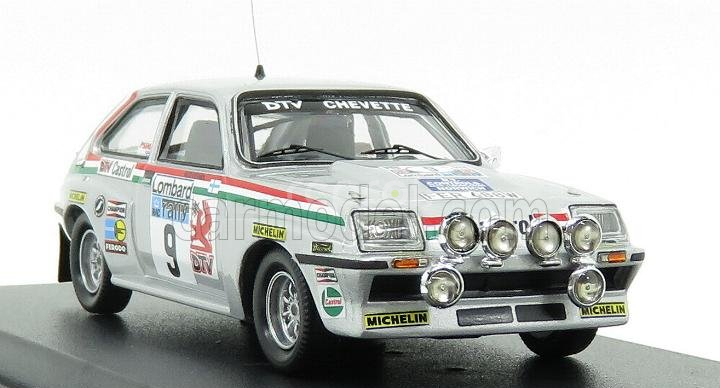 Trofeu Vauxhall Chevette Hsr (night Version) N 9 Rally Rac Lombard 1980 Pentti Airikkala - Risto Virtanen 1:43 Silver