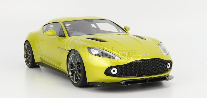 Truescale Aston martin Vanquish Zagato Cosmopolitan 2017 1:18 Žlutá