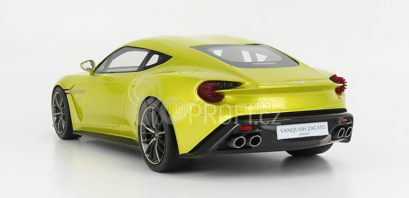 Truescale Aston martin Vanquish Zagato Cosmopolitan 2017 1:18 Žlutá