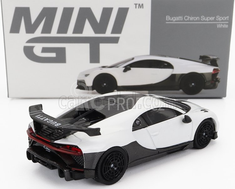 Truescale Bugatti Chiron Sport N 16 Lhd 2016 1:64 Bílá Černá