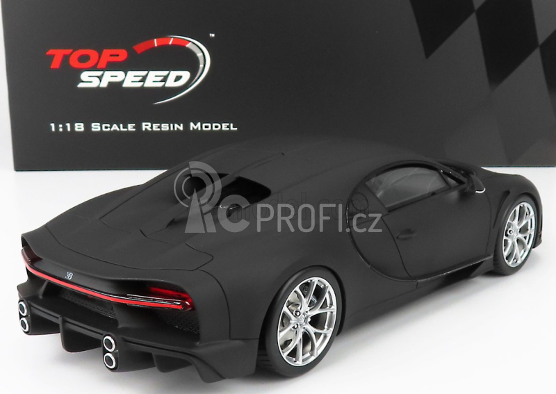 Truescale Bugatti Chiron Super Sport 2018 1:18 Black