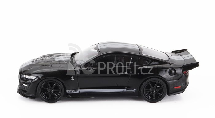 Truescale Ford usa Mustang Gt500 Dragon Snake Concept Coupe 2021 1:64 Black