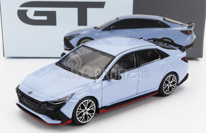 Truescale Hyundai Elantra N Lhd 2021 1:64 Výkonnostní Modrá