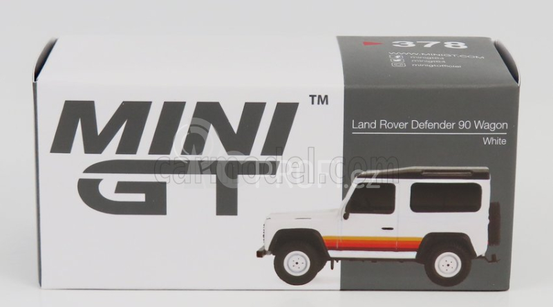 Truescale Land rover Defender 90 Wagon Lhd 1983 1:64 Bílá