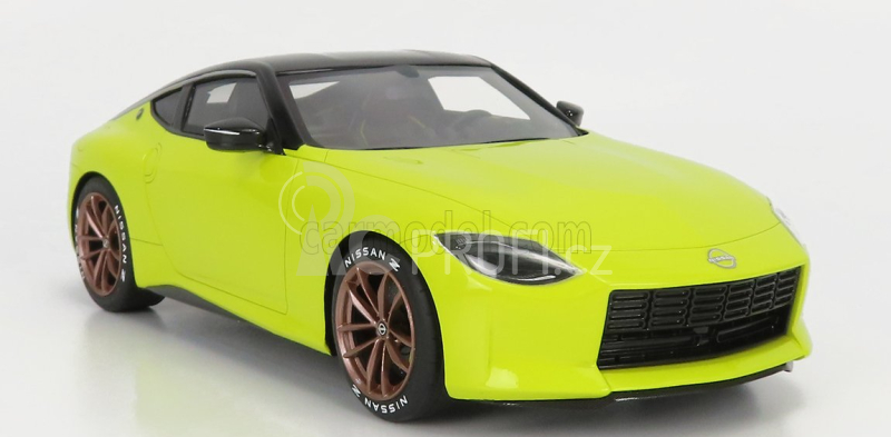 Truescale Nissan Fairlady Z Proto 2021 1:18 Žlutá Černá