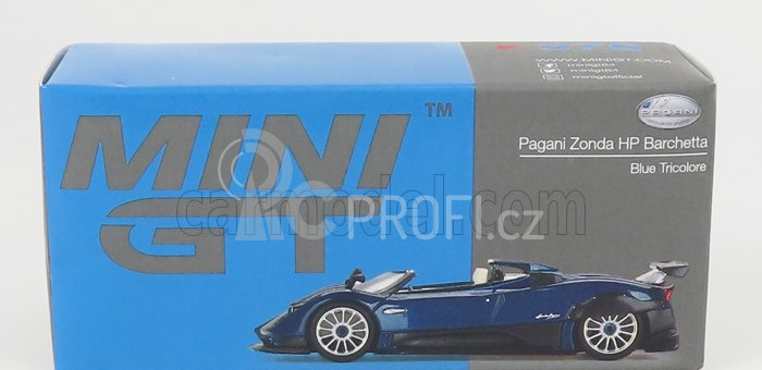 Truescale Pagani Zonda Hp Barchetta Lhd 2018 1:64 Blue