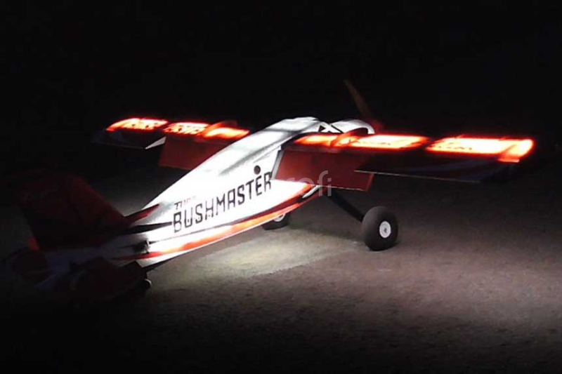 Turbo Bushmaster ARF 1830mm Červený LED