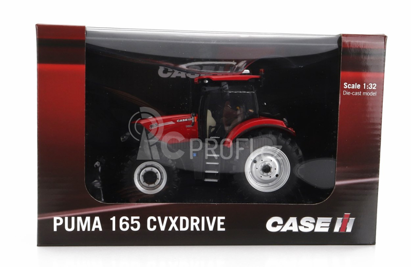 Universal hobbies Case-ih Puma 165 Cvx Drive Tractor 2022 1:32 Červená Černá