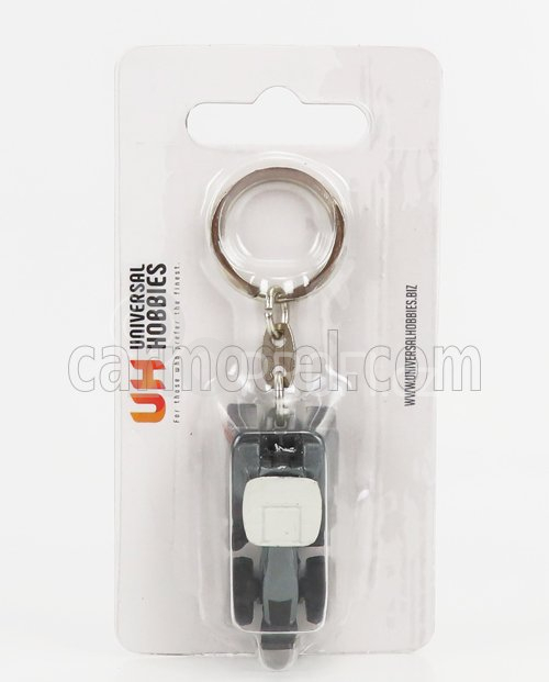 Universal hobbies Claas Portachiavi - Keyring Axion 960 Tractor Cingolato 2016 1:87 Grey