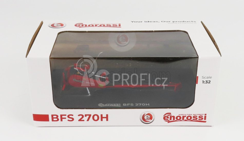 Universal hobbies Enorossi Bfs 270h Barra Falciatrice 1:32 Red