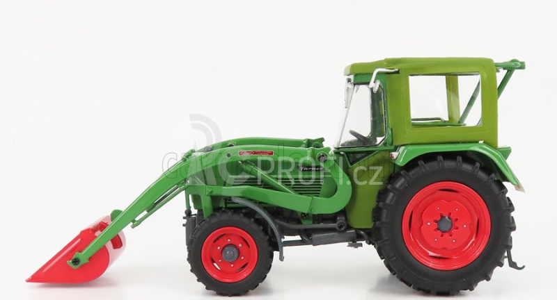 Universal hobbies Fendt Farmer 5s 4wd Tractor With Front Loader 1975 1:32 Zelená Červená