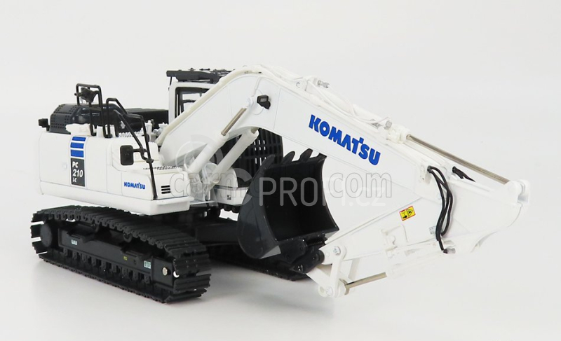 Universal hobbies Komatsu Pc210lc Escavatore Cingolato - Tractor Excavator 1:50 Bílá Černá