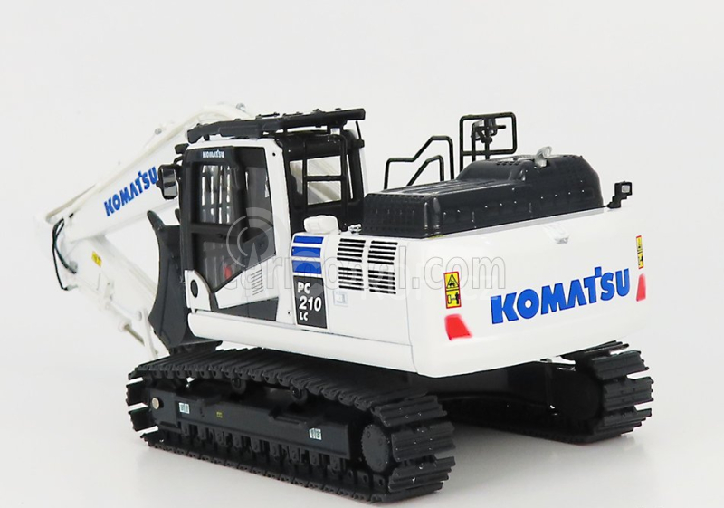 Universal hobbies Komatsu Pc210lc Escavatore Cingolato - Tractor Excavator 1:50 Bílá Černá