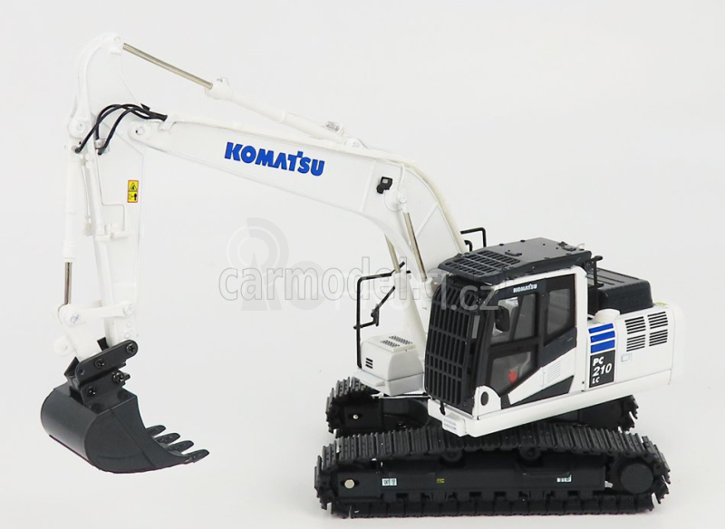 Universal hobbies Komatsu Pc210lc Escavatore Cingolato - Tractor Excavator 1:50 Bílá Černá