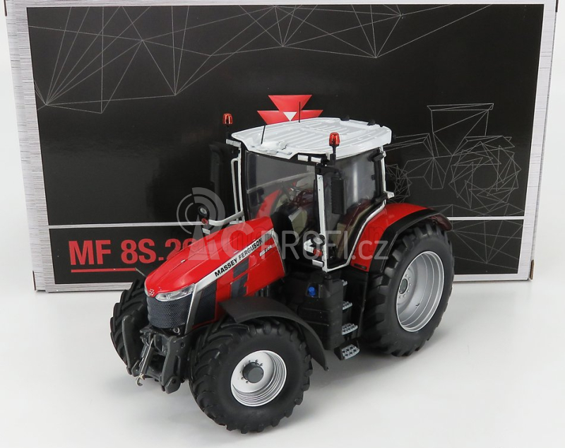 Universal hobbies Massey ferguson Mf 8s.265 Tractor 2018 1:32 Červená Bílá