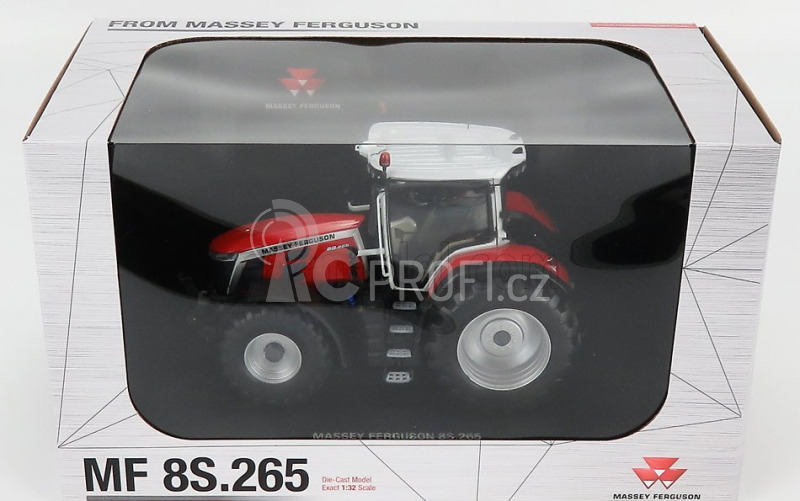 Universal hobbies Massey ferguson Mf 8s.265 Tractor 2018 1:32 Červená Bílá