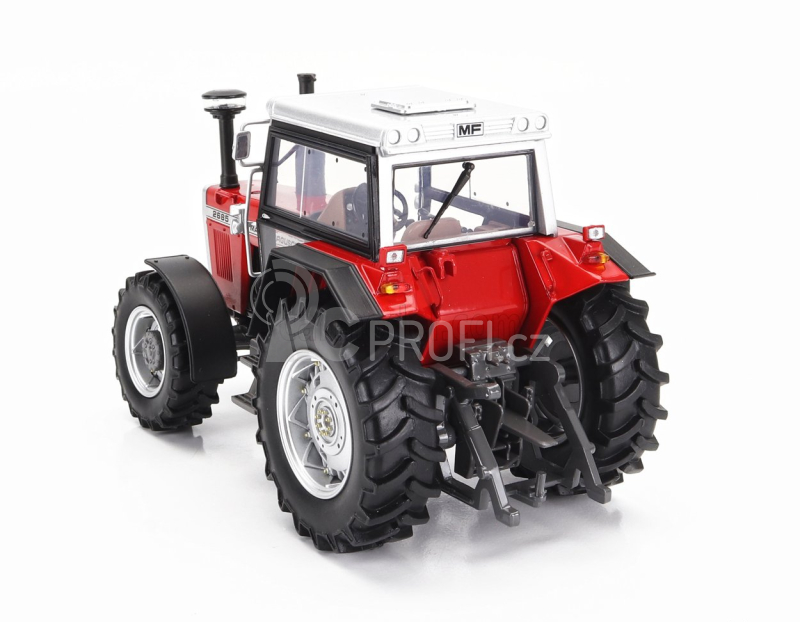 Universal hobbies Massey ferguson Mf2685 Tractor 1986 1:32 Červená Stříbrná