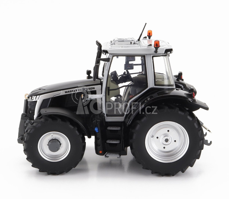 Universal hobbies Massey ferguson Mf6s.180 Tractor Black Edition 2022 1:32 Stříbrná Černá