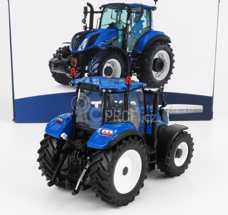 Universal hobbies New holland T5.120 Tractor 2018 1:32 Modrá Černá