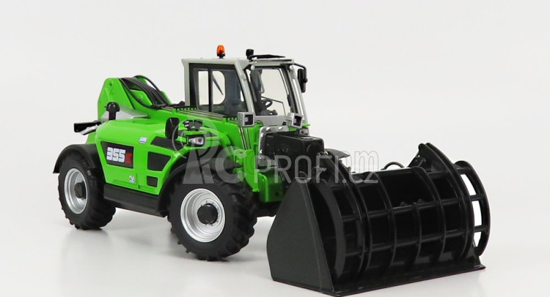 Universal hobbies Sennebogen 355e Telescopic Tractor - Elevatore 1:32 Světle Zelená