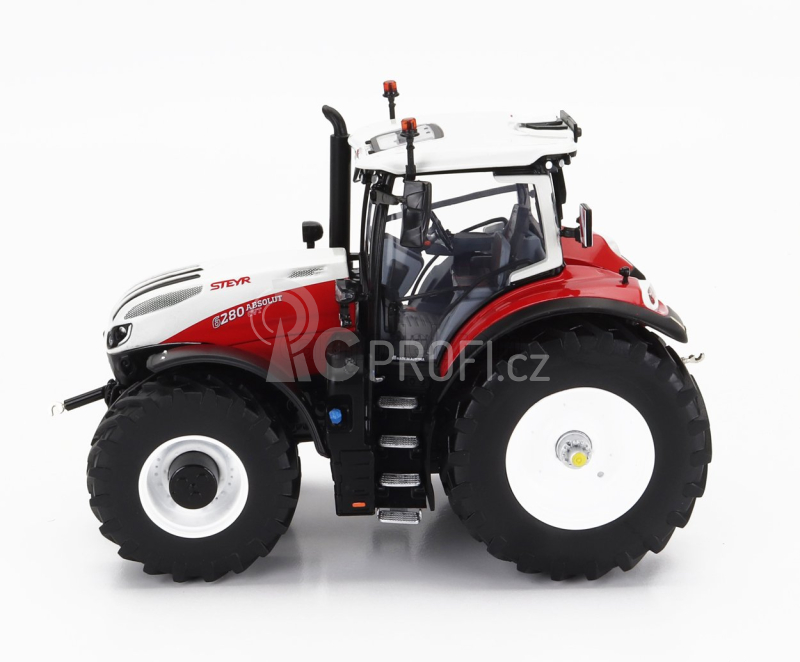 Universal hobbies Steyr 6280 Absolut Cvt Tractor 2022 1:32 Červená Bílá