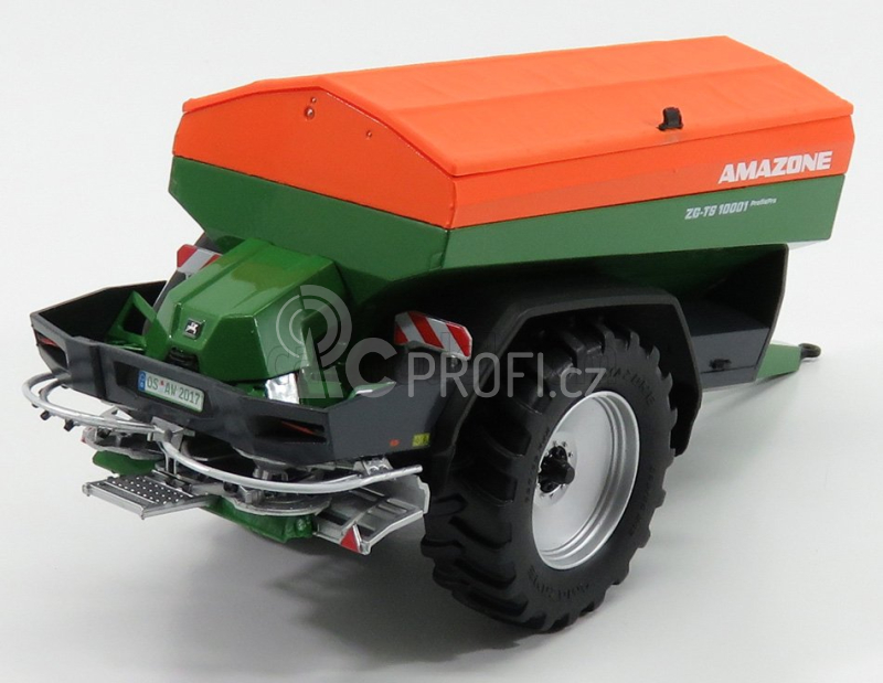 Universal hobbies Trailer Amazone Zg-ts 10001 Profis-pro Manure Spreaders - Spargiletame 1:32 Zelená Oranžová