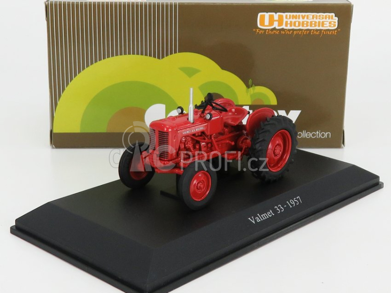 Universal hobbies Valmet 33 Tractor 1957 1:43 Red