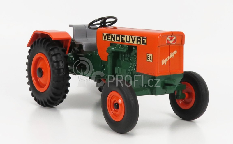 Universal hobbies Vendeuvre Bl V30 Agrodine Tractor 1962 1:16 Orange