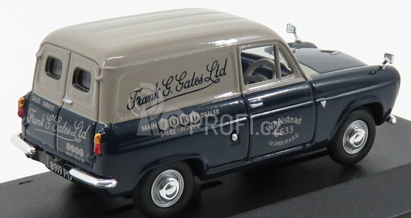 Vanguards Ford england 300e Thames Van Frank G.gates Ltd 1954 1:43 Modrá Šedá