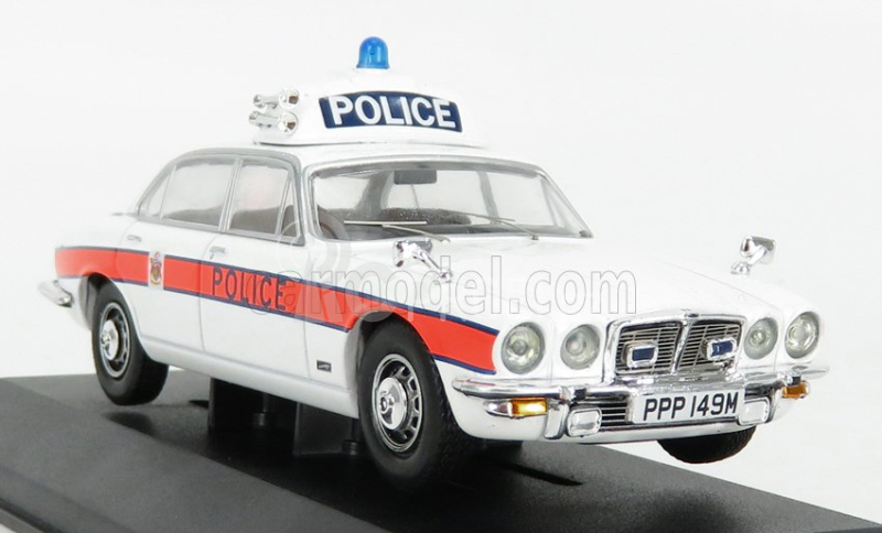 Vanguards Jaguar Xj6 Mkii 4.2l Police 1971 1:43 Bílá Oranžová