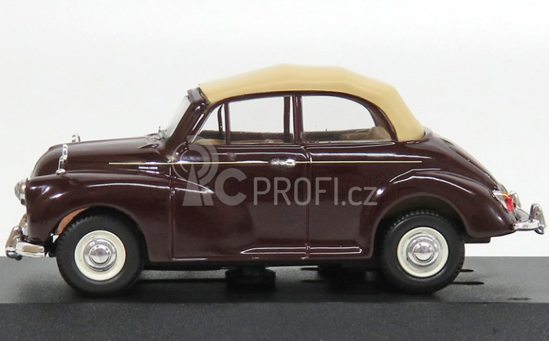 Vanguards Morris Minor 1000 Convertible 1:43 Bordeaux Beige