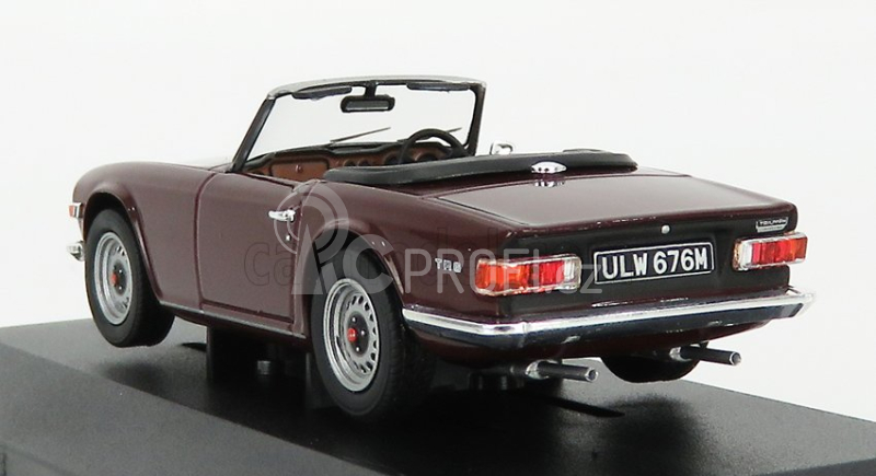 Vanguards Triumph Tr Spider Open 1962 1:43 Bordeaux