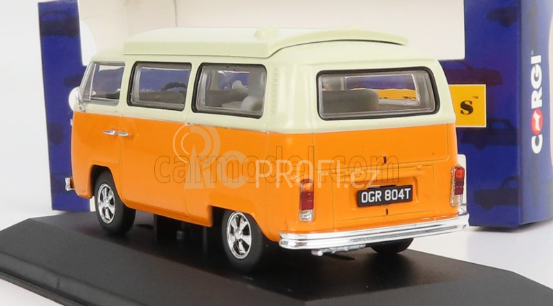 Vanguards Volkswagen T1 Minibus Camper 1962 1:43 Žlutá Bílá