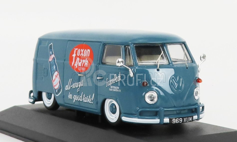 Vanguards Volkswagen T1 Panel Van Foxon Park 1962 1:43 Blue