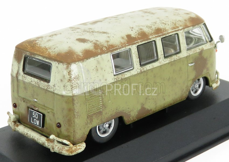 Vanguards Volkswagen T2 Minibus Camper Rat-look 1961 1:43 Hnědý Krém