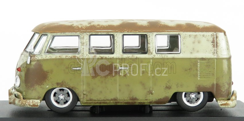 Vanguards Volkswagen T2 Minibus Camper Rat-look 1961 1:43 Hnědý Krém