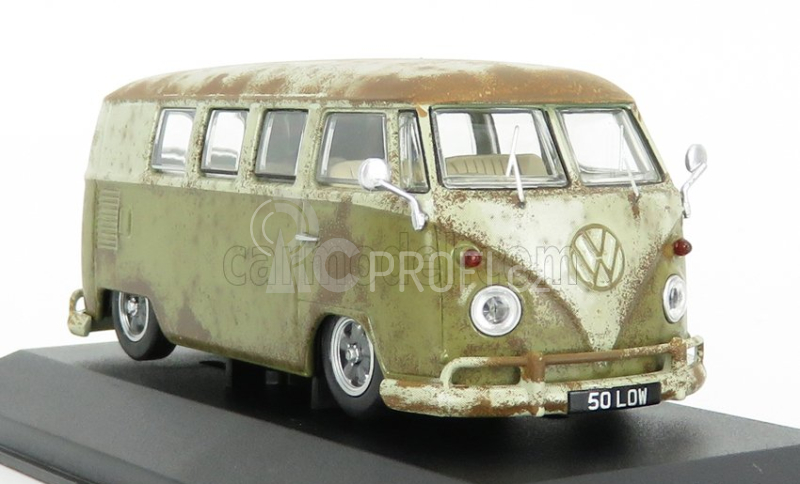 Vanguards Volkswagen T2 Minibus Camper Rat-look 1961 1:43 Hnědý Krém