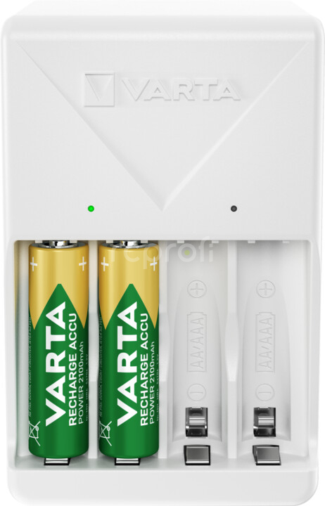 VARTA Plug charger 57657 + 4 AA 2100 mAh