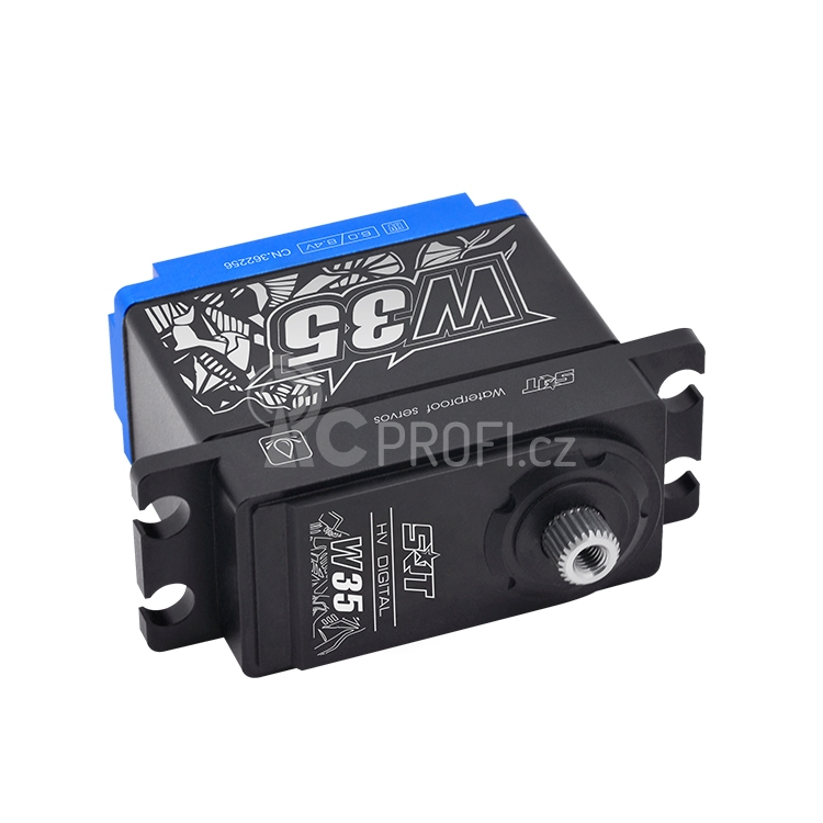 W35 Hi Volt COROLESS servo - WATERPROOF (35 kg)