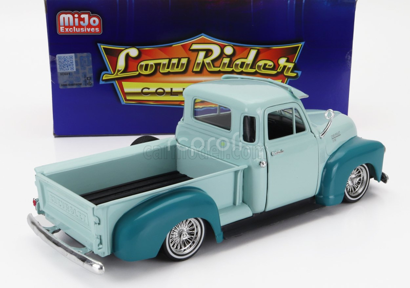 Welly Chevrolet 3100 Pick-up Low Rider 1953 1:24 2 Tóny Zelené