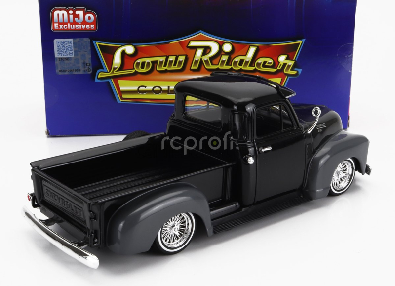 Welly Chevrolet 3100 Pick-up Low Rider 1953 1:24 Černá Šedá