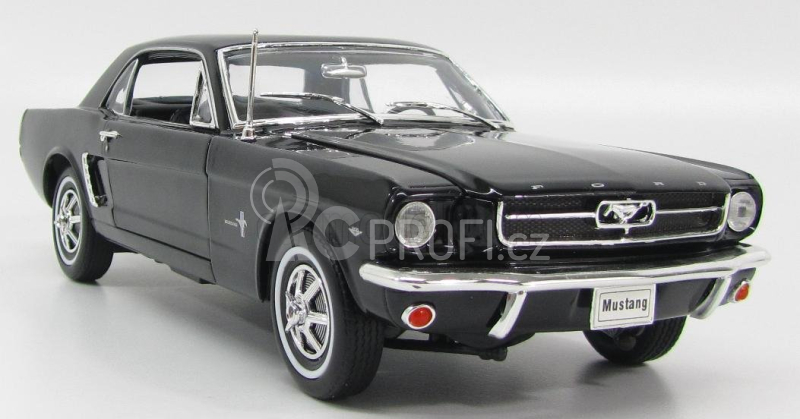 Welly Ford usa Mustang 1/2 Hard-top 1964 1:18 Black