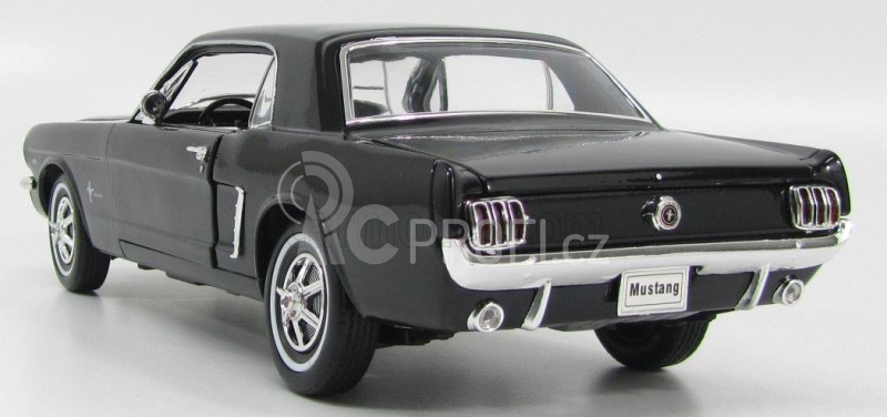 Welly Ford usa Mustang 1/2 Hard-top 1964 1:18 Black