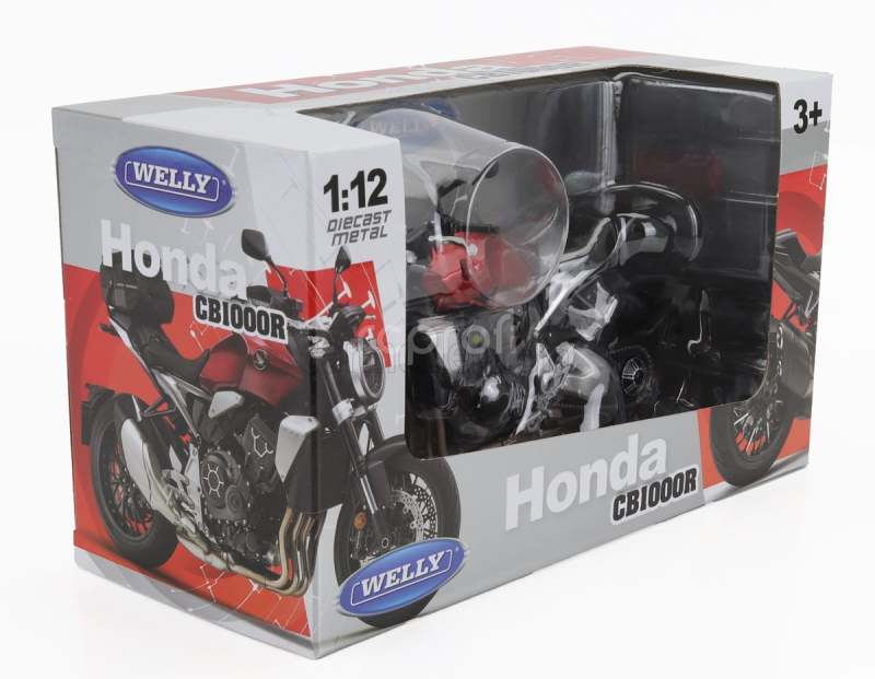 Welly Honda Cb1000r 2014 1:12 Red