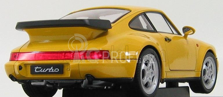 Welly Porsche 911 964 Turbo 1990 1:18 Žlutá