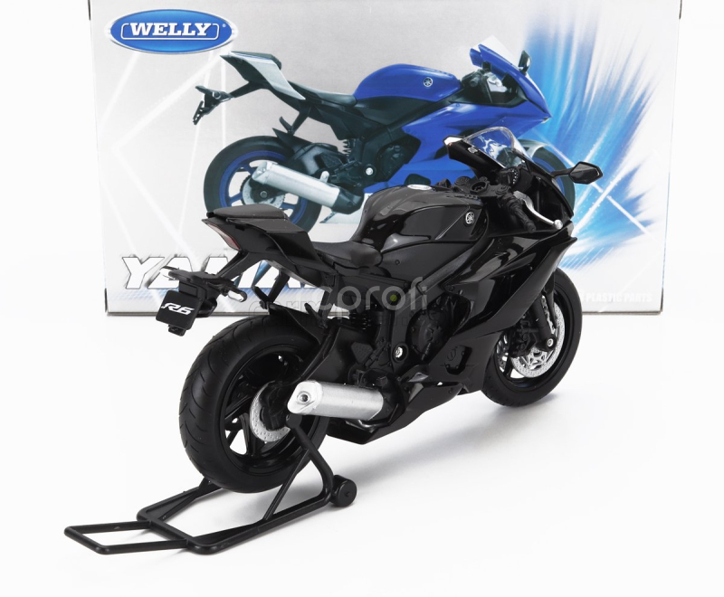 Welly Yamaha Yzf-r6 1999 1:12 Black