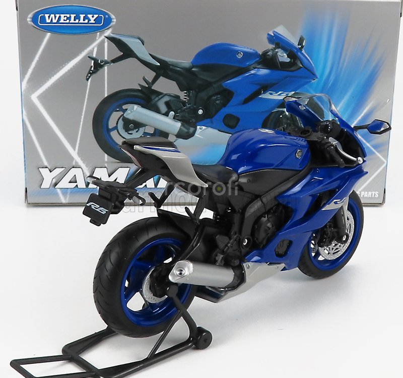 Welly Yamaha Yzf-r6 1999 1:12 Blue