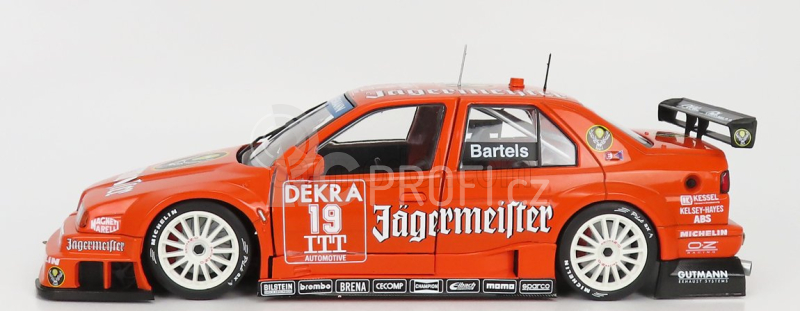 Werk83 Alfa romeo 155 V6 Ti Jagermeister Racing N 19 Dtm Itc 1995 Michael Barteles 1:18 Orange